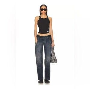 EB Denim Moto in Bella Notte, size XS NWT sold out online $695 Retail
